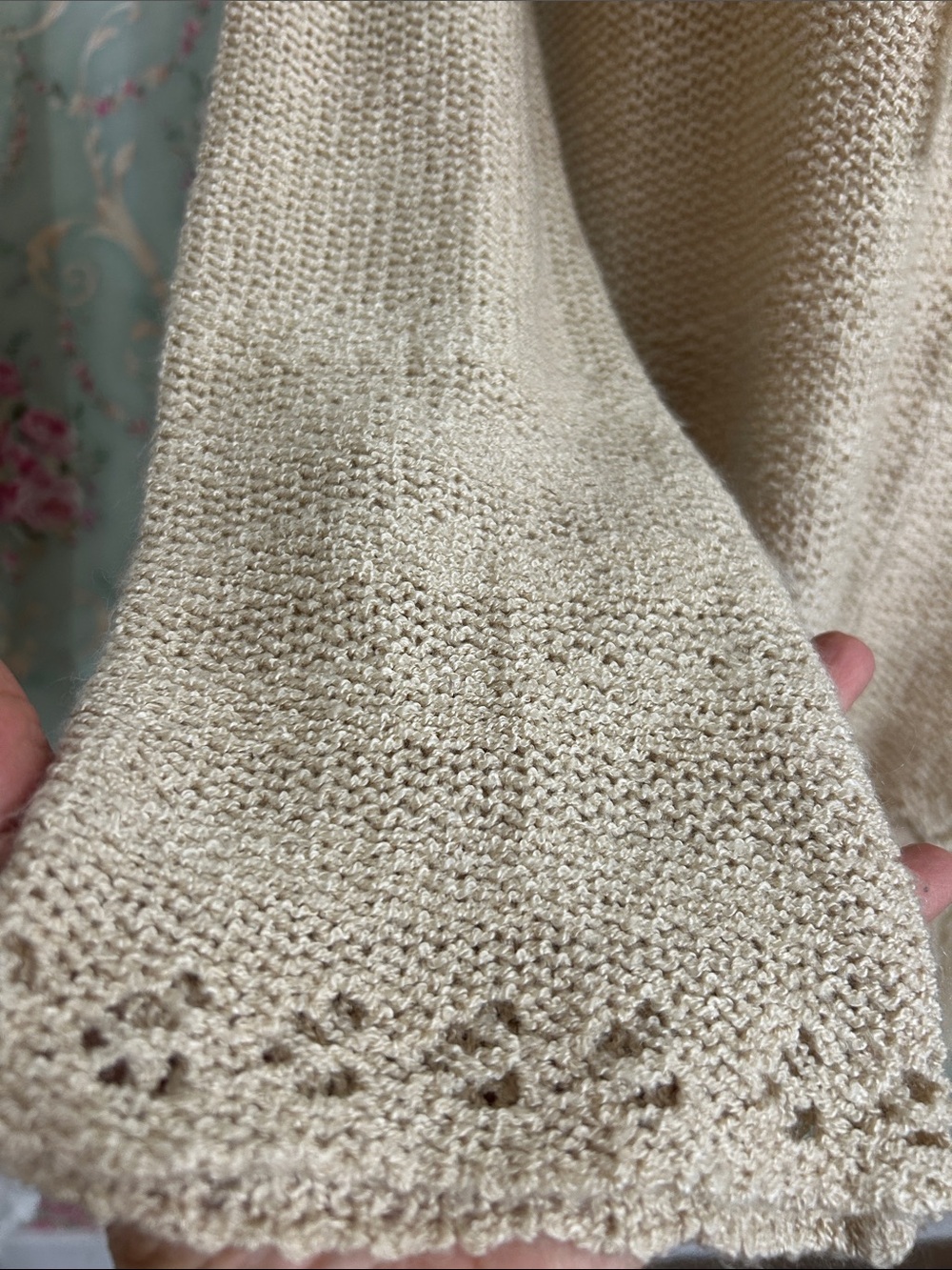 Like New Fresh Produce boho VINTAGE ?? Light weight hoodie sweater Size S M L - Picture 5 of 10